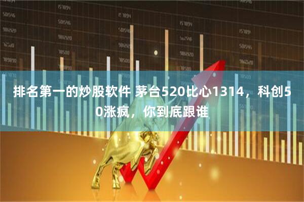 排名第一的炒股软件 茅台520比心1314，科创50涨疯，你到底跟谁