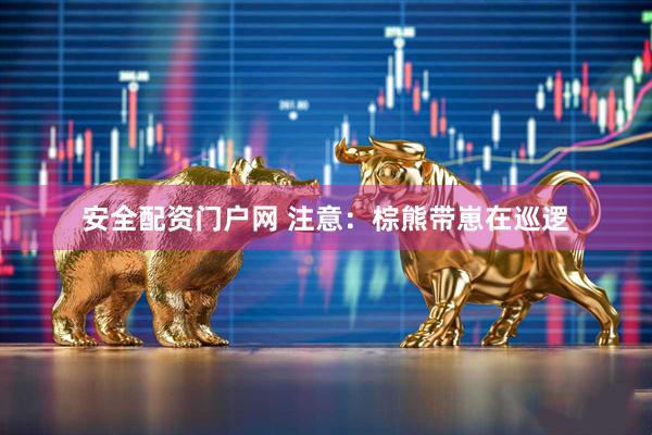 安全配资门户网 注意：棕熊带崽在巡逻